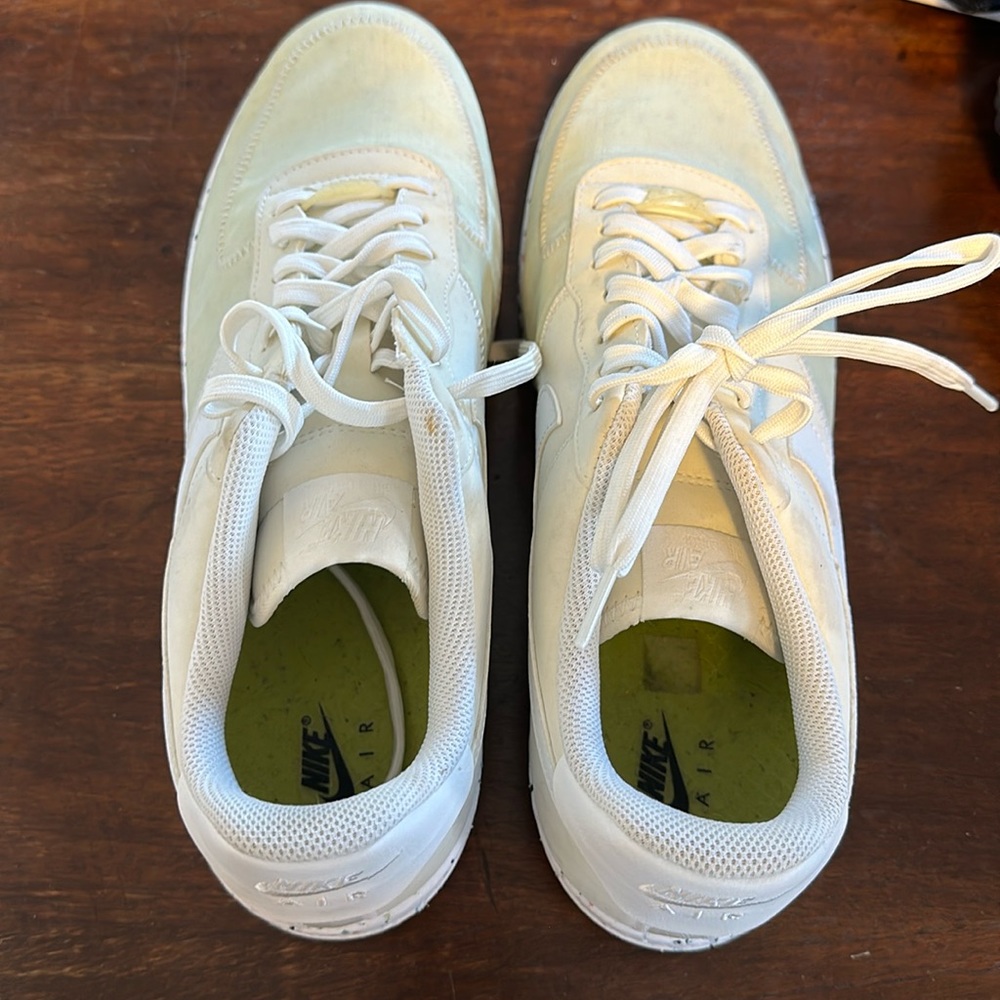 Nike Air Force One crater impact